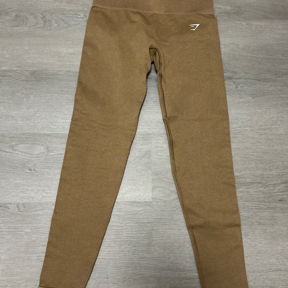 GYMSHARK Adapt Flex Seamless Leggings Mineral Brown Women's Size XS/SMALL? - Picture 2 of 4
